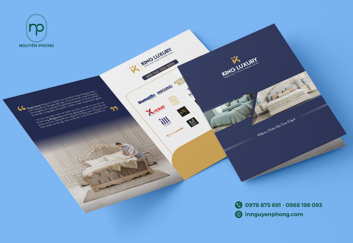 Mẫu kẹp file 2 mặt ấn tượng chuyên nghiệp
